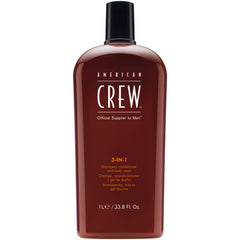 American Crew 3-In-1 Shampoo, Conditioner, Body Wash