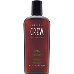 American Crew 3-In-1 Tea Tree Shampoo, Conditioner, Body Wash