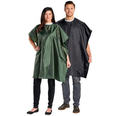 Scalpmaster Nylon Shampoo Cape - Black (3009)