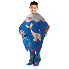 Salonchic Sea Friends Whale & Octopus Cape Kiddie Cape (4146)