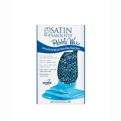 Satin Smooth Pebble Wax - Titanium Blue (35oz)