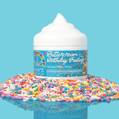 Hempz Buttercream Birthday Frosting Herbal Body Whip 4oz