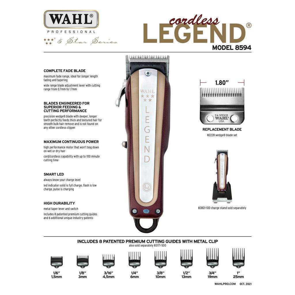 Wahl Clipper - Detailer 6mm (Cordless) - Rapple Products