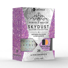 LeChat Perfect Match Skydust Duo - Pure Amethyst 20