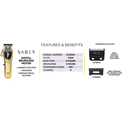 Stylecraft Saber Brushless Clipper