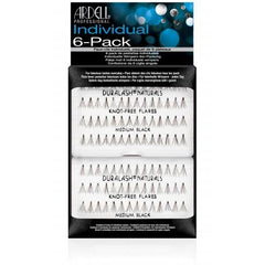 Ardell Individual Knot-Free Black - Medium 6pk