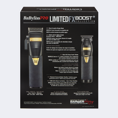 Babyliss Pro LimitedFX Boost+ Clipper Trimmer Set - Black FXHOLPKCTB-B