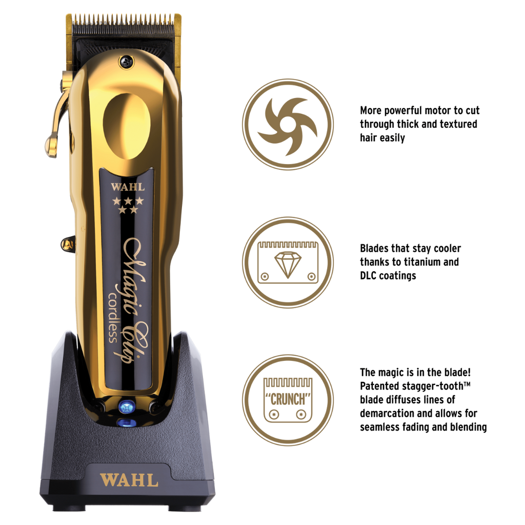 Wahl Cordless Magic Clip - Gold Special Edition – Ogden Beauty Supply