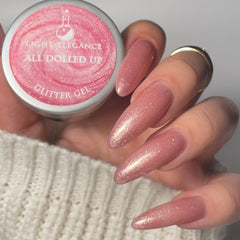 Light Elegance - All Dolled Up Glitter Gel - 17ml