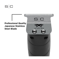 StyleCraft - X-Pro Wide Fixed Trimmer Blade - Stainless Steel