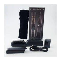 Stylecraft Heat Stroke Cordless Beard Styling Hot Brush